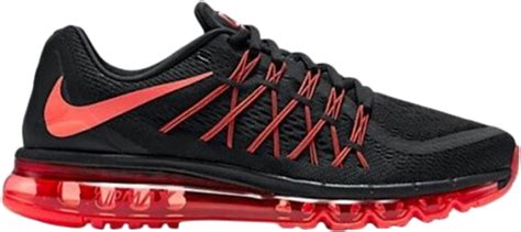 Buy Air Max 2015 'Black Crimson Red' 